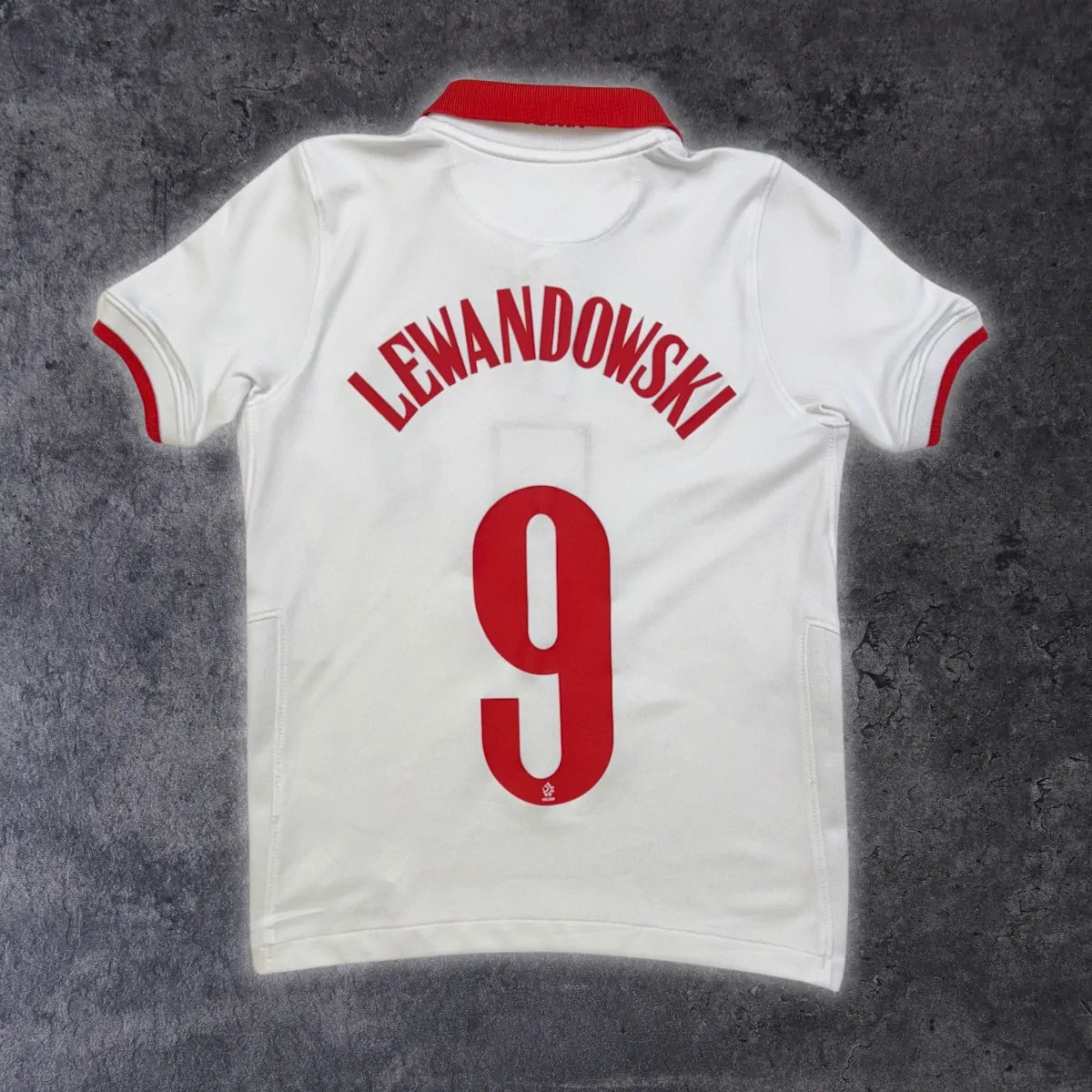 2020/21 Pologne Domicile - Lewandowski 9 (8a) - Iconic Football Shop