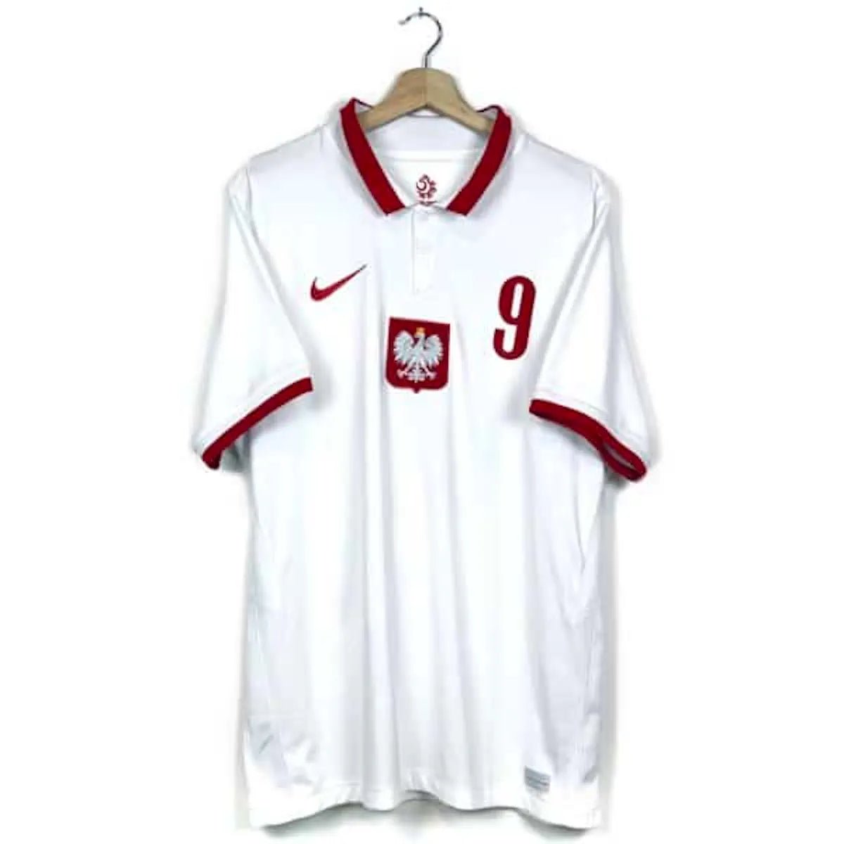 2020/21 Pologne Domicile - Lewandowski 9 (XL) - Iconic Football Shop