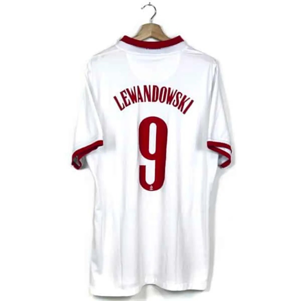 2020/21 Pologne Domicile - Lewandowski 9 (XL) - Iconic Football Shop