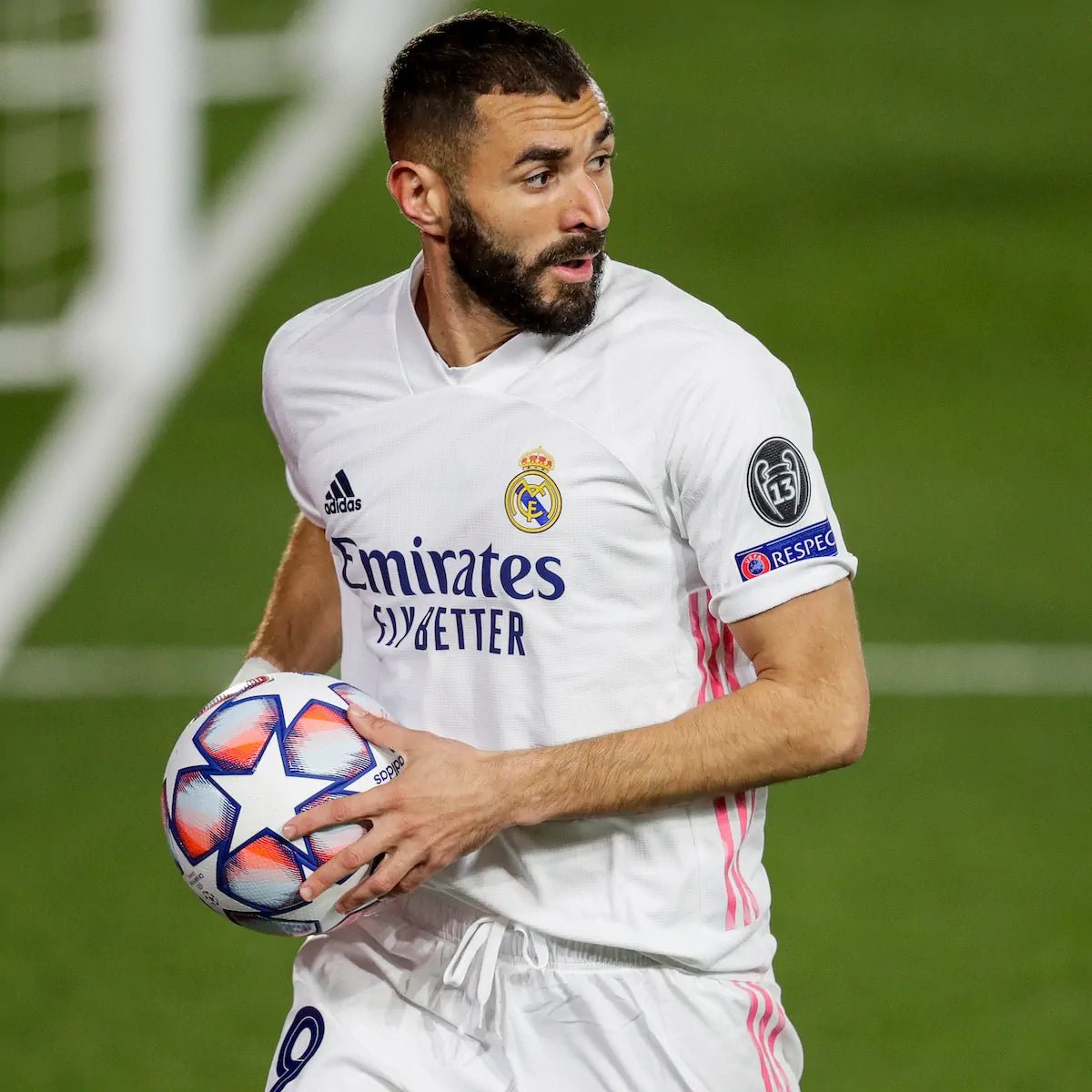 2020/21 Real Madrid Domicile - Benzema 9 (M) - Iconic Football Shop