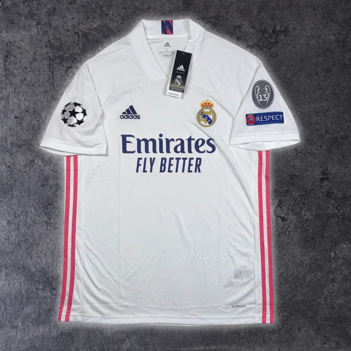 2020/21 Real Madrid Domicile *CHAMPIONS LEAGUE* (L) - Iconic Football Shop