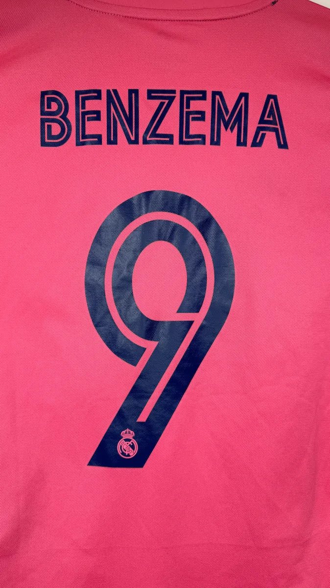 2020/21 Real Madrid Extérieur - Benzema 9 (S) - Iconic Football Shop