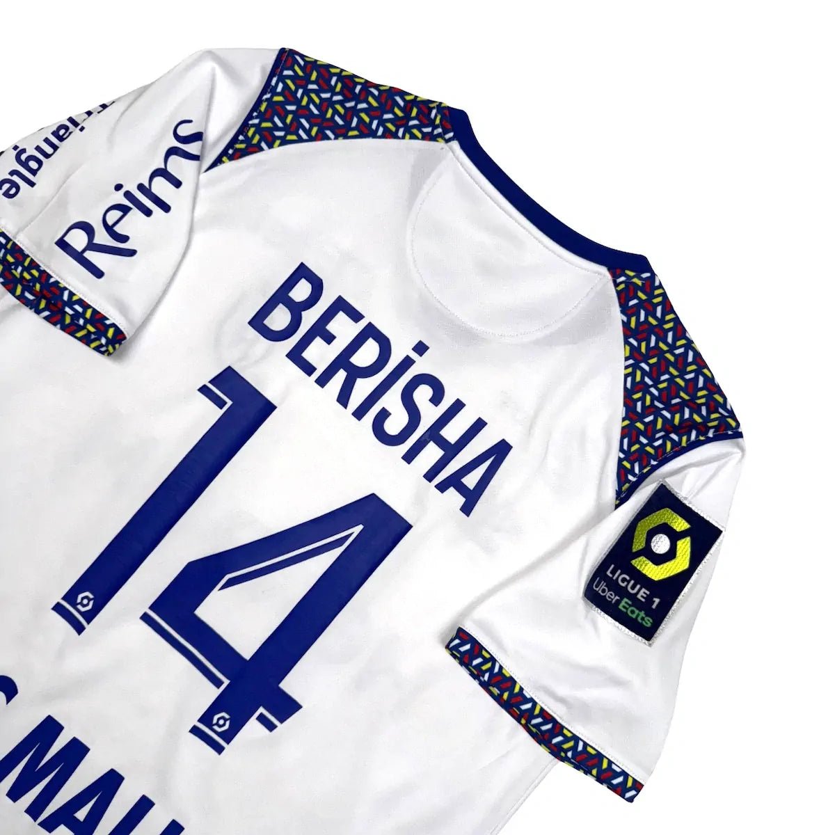 2020/21 Stade de Reims Extérieur - Berisha 14 (M) - Iconic Football Shop