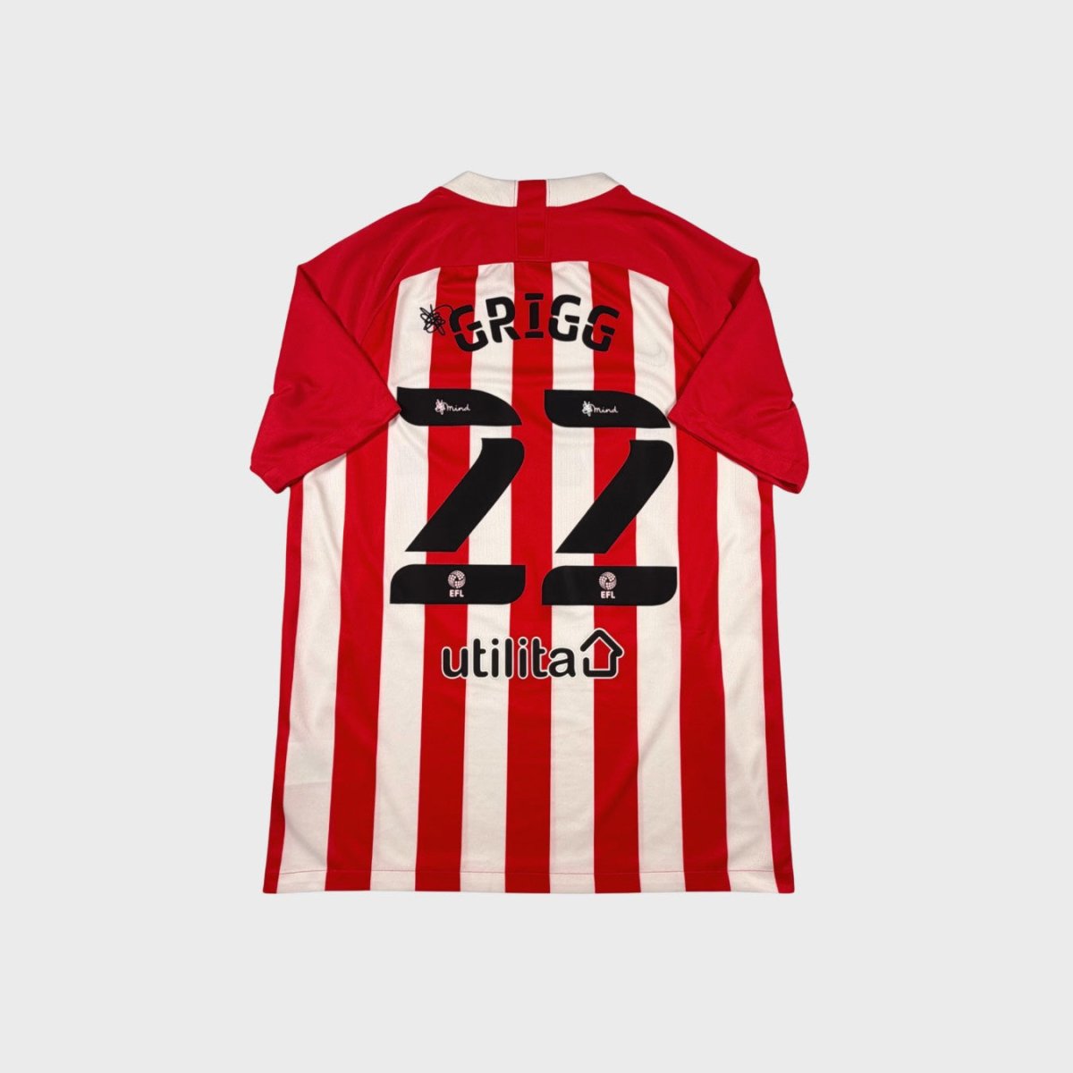 2020/21 Sunderland Domicile - Grigg 22 (M) - Iconic Football Shop