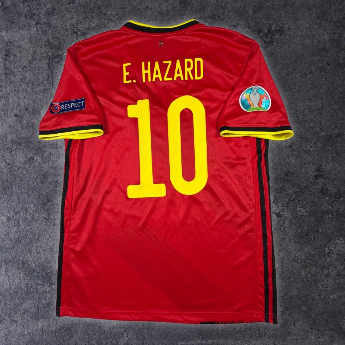 2020/22 Belgique Domicile - E. Hazard 10 (L) - Iconic Football Shop