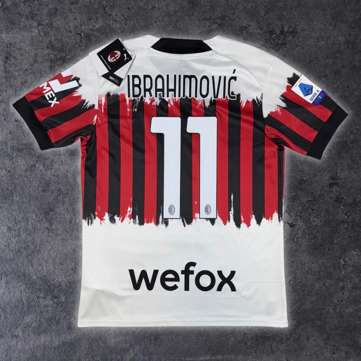 2021/22 AC Milan Fourth - Ibrahimovic 11 *COLLAB' NEMEN* (M) - Iconic Football Shop