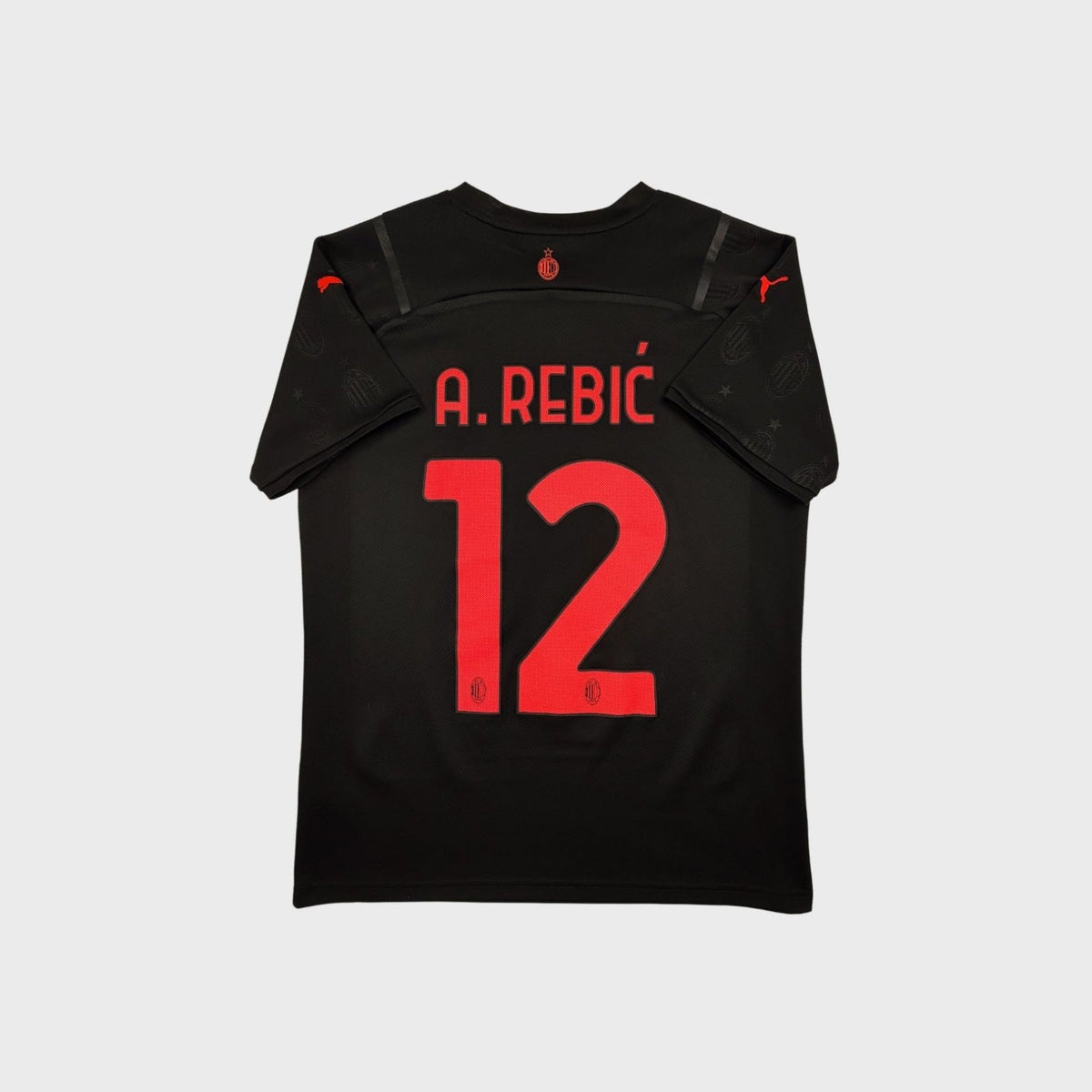 2021/22 AC Milan Third - A.Rebić 12 (M) - Iconic Football Shop