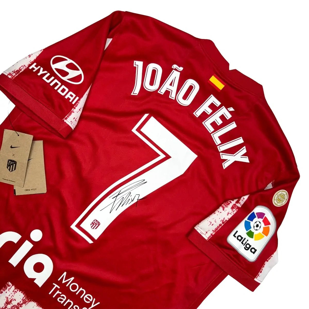2021/22 Atlético Madrid Domicile - João Félix 7 *SIGNÉ* (M) - Iconic Football Shop