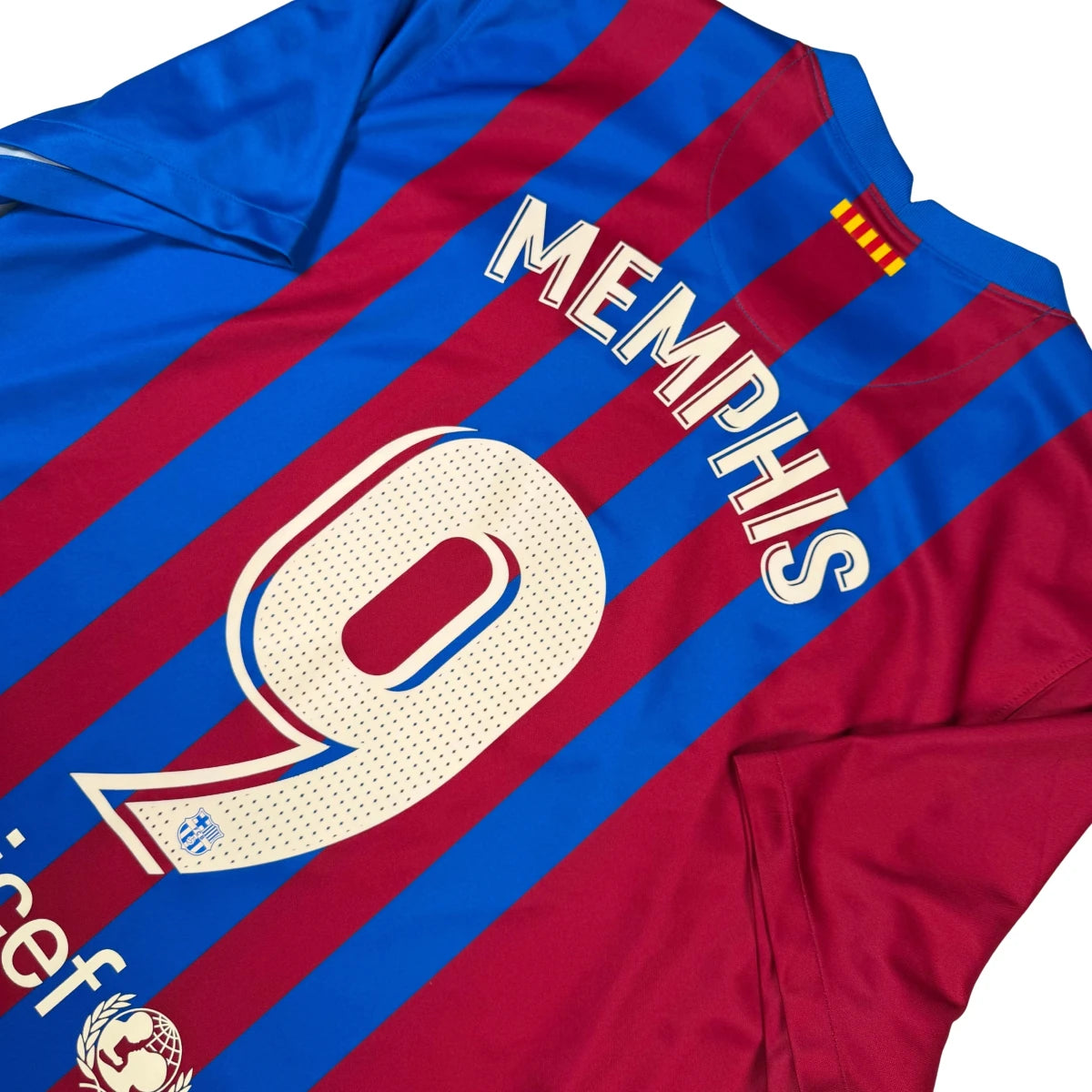 2021/22 Barcelone Domicile - Memphis 9 (XL) - Iconic Football Shop