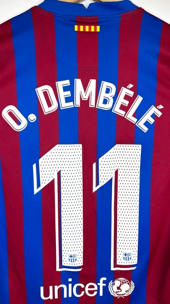 2021/22 Barcelone Domicile - O.Dembélé 11 (M) - Iconic Football Shop