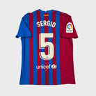 2021/22 Barcelone Domicile - Sergio 5 *PRO* (L) - Iconic Football Shop
