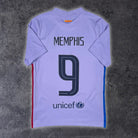 2021/22 Barcelone Extérieur - Memphis 9 (S) - Iconic Football Shop