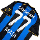 2021/22 Club Brugge Domicile - Mata 77 *PRÉPARÉ / PORTÉ / SIGNÉ* (L) - Iconic Football Shop