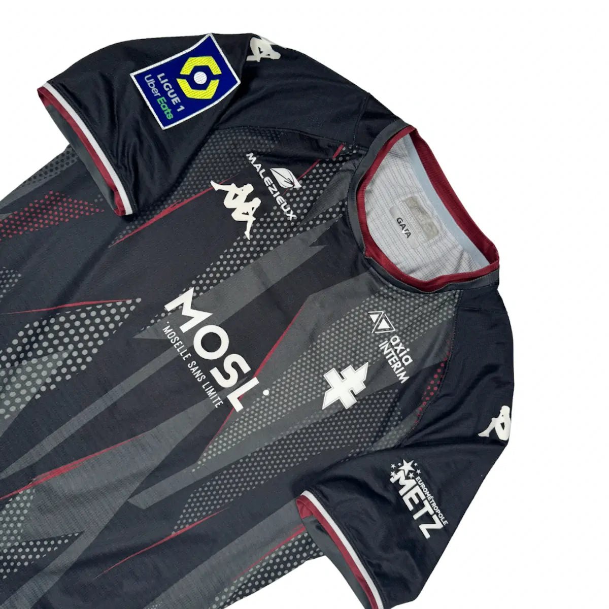 2021/22 FC Metz Third - Delaine 17 *PRÉPARÉ / PORTÉ* (XL) - Iconic Football Shop