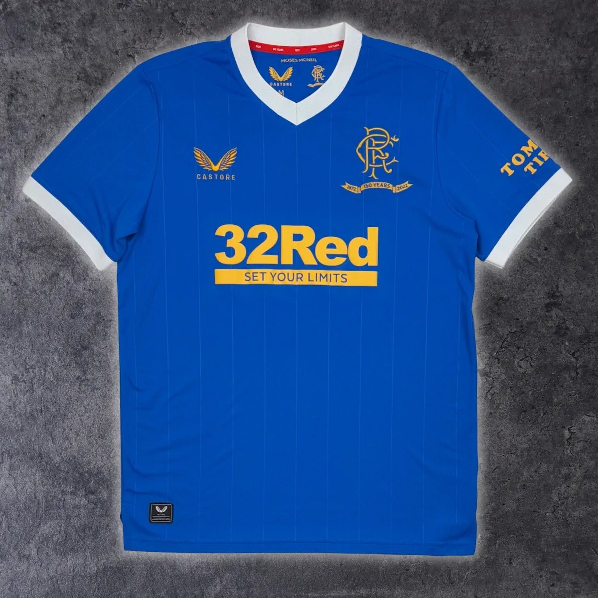 2021/22 Glasgow Rangers Domicile *150 ANS* (M) - Iconic Football Shop