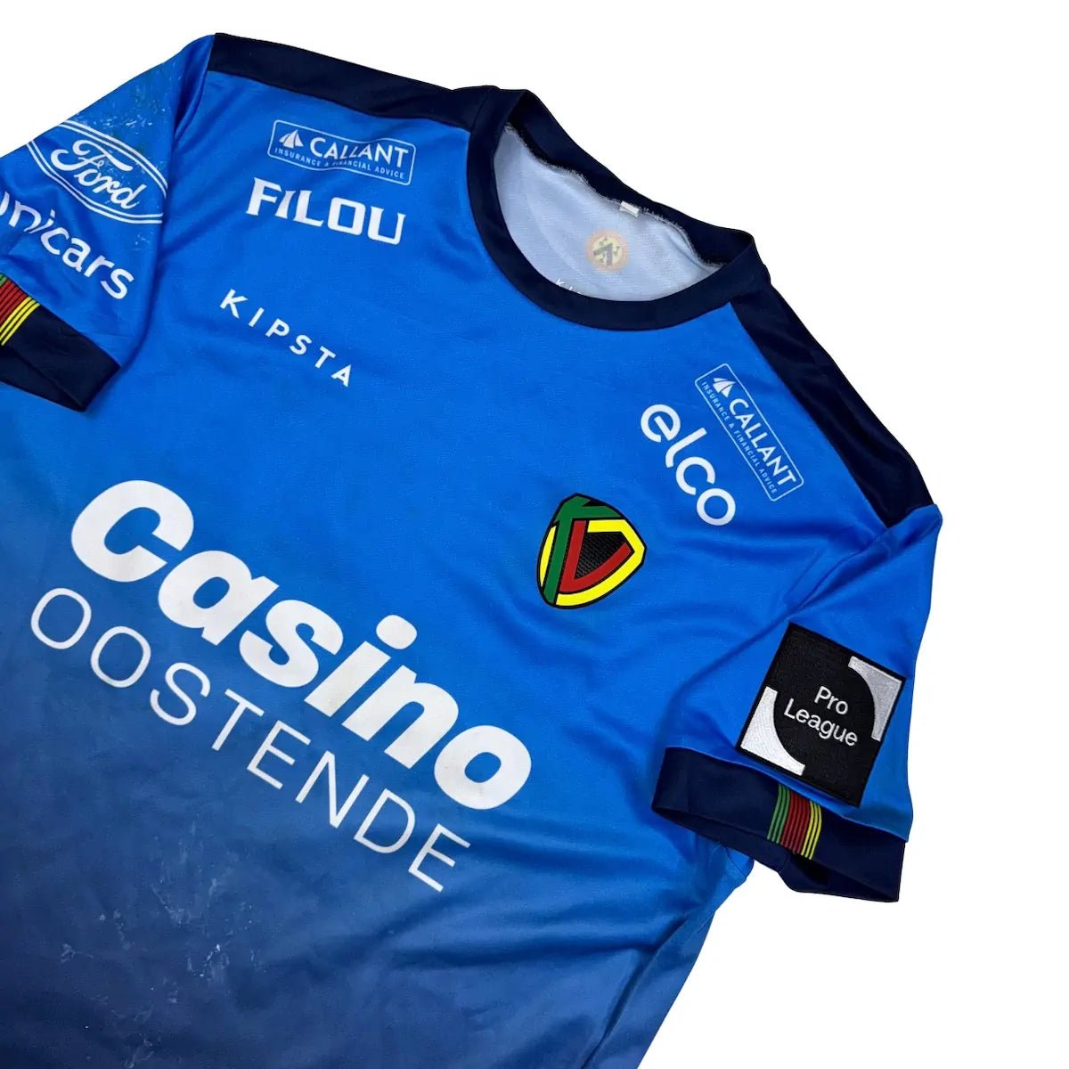 2021/22 KV Ostende Third - Hubert 28 *PORTÉ / SIGNÉ* (XL) - Iconic Football Shop