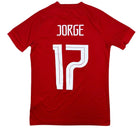 2021/22 Luxembourg Domicile - Jorge 17 *PORTÉ/FEMME* (S) - Iconic Football Shop