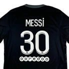 2021/22 PSG Third - Messi 30 (L) - Iconic Football Shop