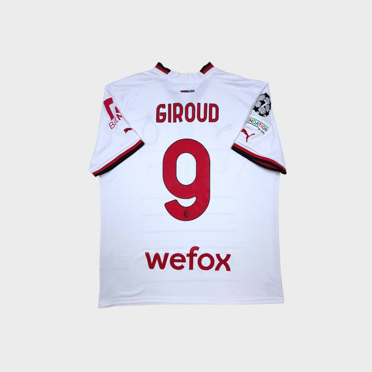 2022/23 AC Milan Extérieur - Giroud 9 (L) - Iconic Football Shop