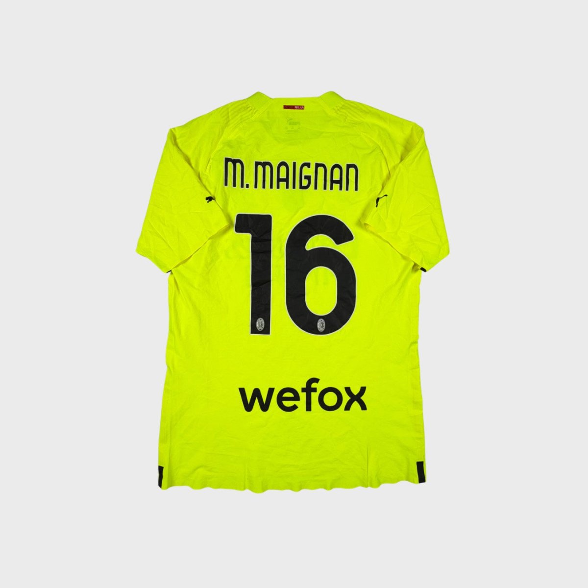 2022/23 AC Milan Goal Keeper - M.Maignan 16 *PRO* (2XL) - Iconic Football Shop