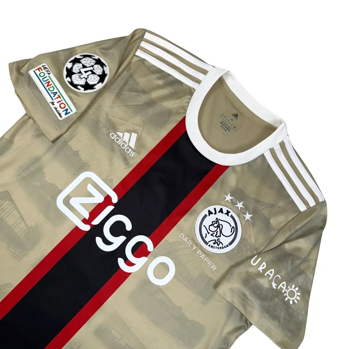 2022/23 Ajax Amsterdam Third - Blind 17 *COLLAB' DAILY PAPER* (M) - Iconic Football Shop