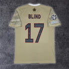 2022/23 Ajax Amsterdam Third - Blind 17 *COLLAB' DAILY PAPER* (M) - Iconic Football Shop