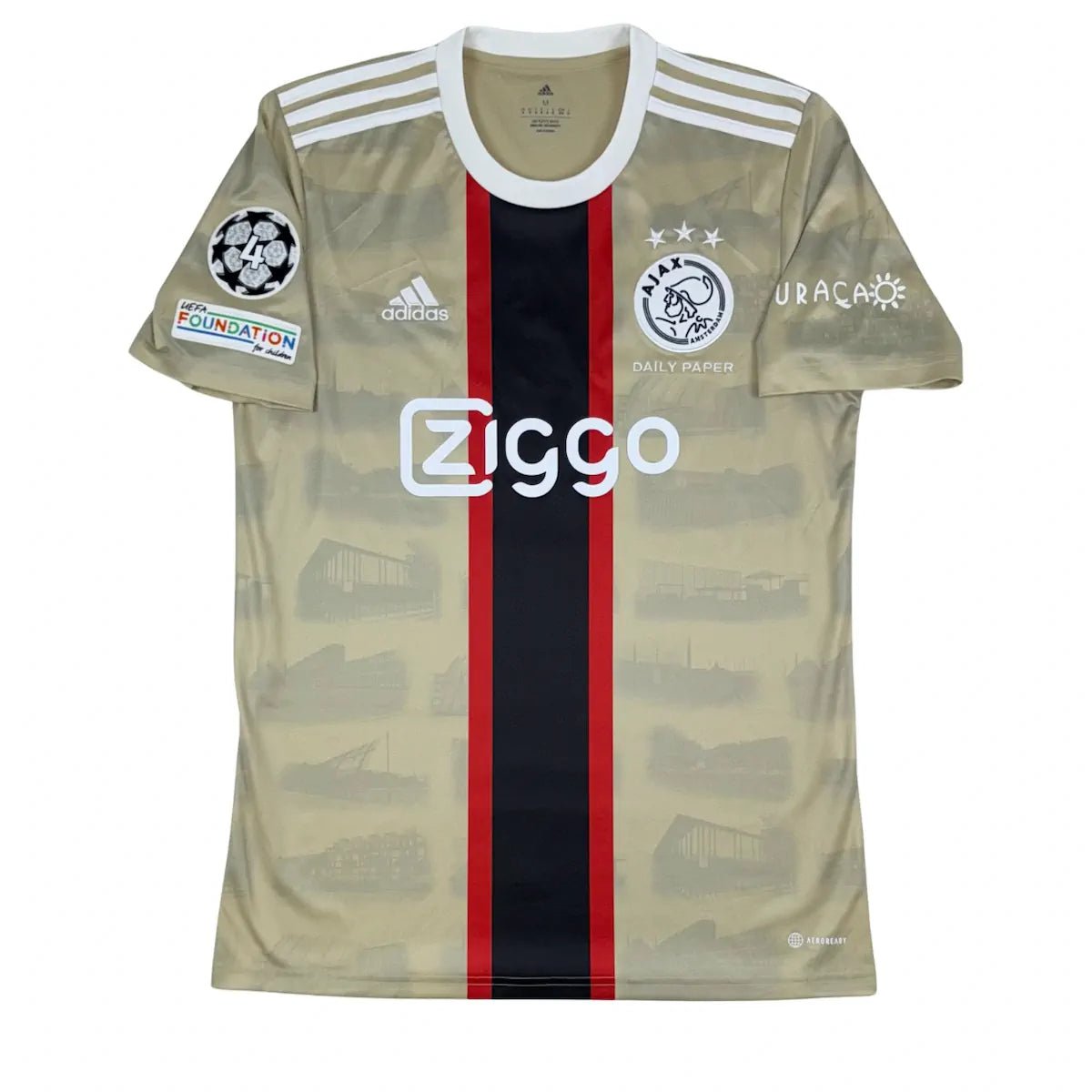 2022/23 Ajax Amsterdam Third - Blind 17 *COLLAB' DAILY PAPER* (M) - Iconic Football Shop