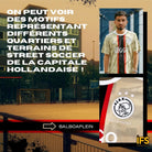 2022/23 Ajax Amsterdam Third *COLLAB' DAILY PAPER* (M) - Iconic Football Shop