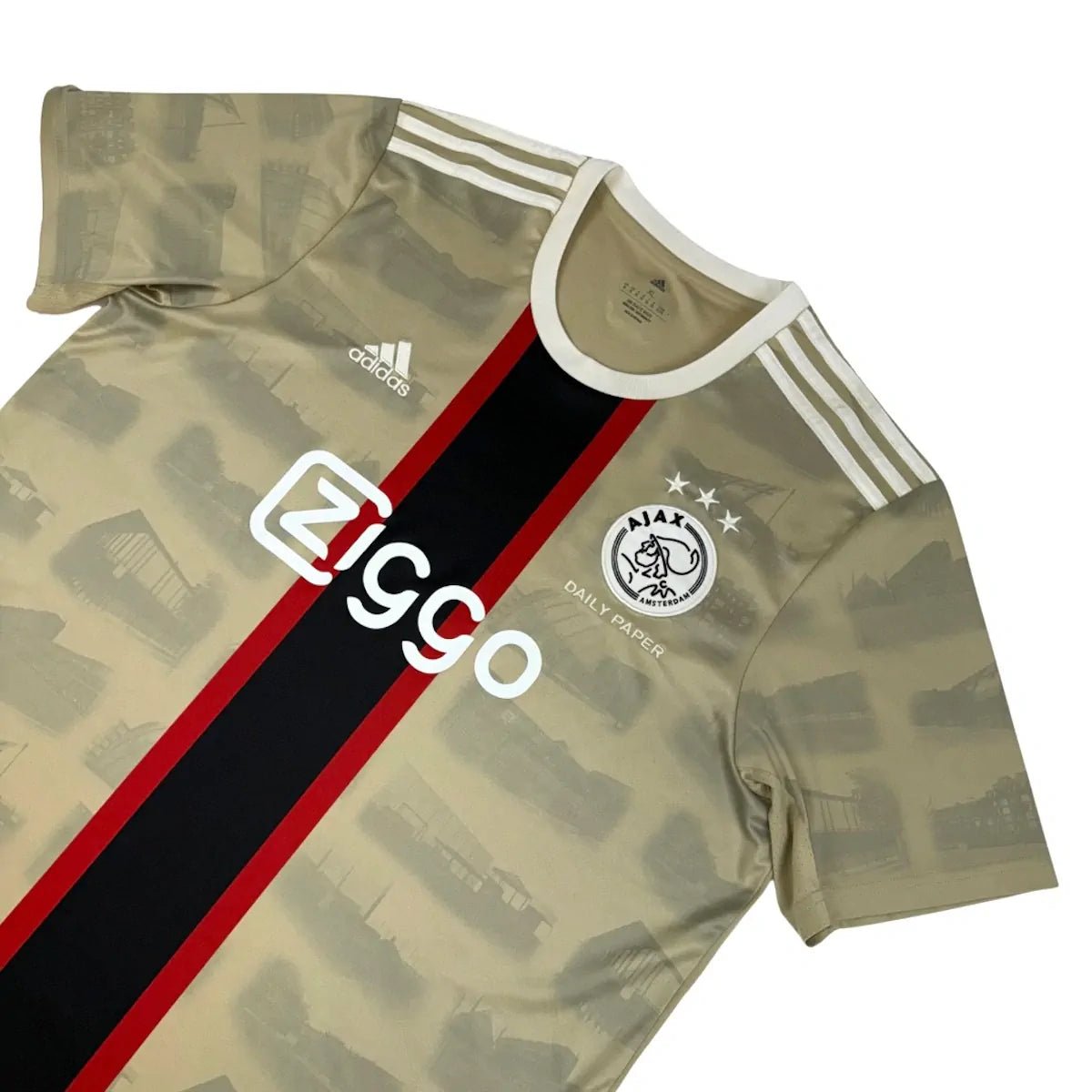 2022/23 Ajax Amsterdam Third *COLLAB’ DAILY PAPER* (XL) - Iconic Football Shop