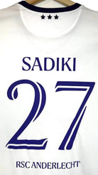 2022/23 Anderlecht Extérieur - Sadiki 27 (2XL) - Iconic Football Shop