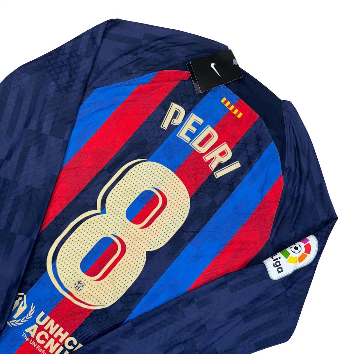 2022/23 Barcelone Domicile - Pedri 8 *PRÉPARÉ* (M) - Iconic Football Shop