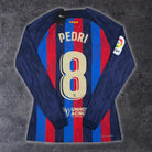 2022/23 Barcelone Domicile - Pedri 8 *PRÉPARÉ* (M) - Iconic Football Shop