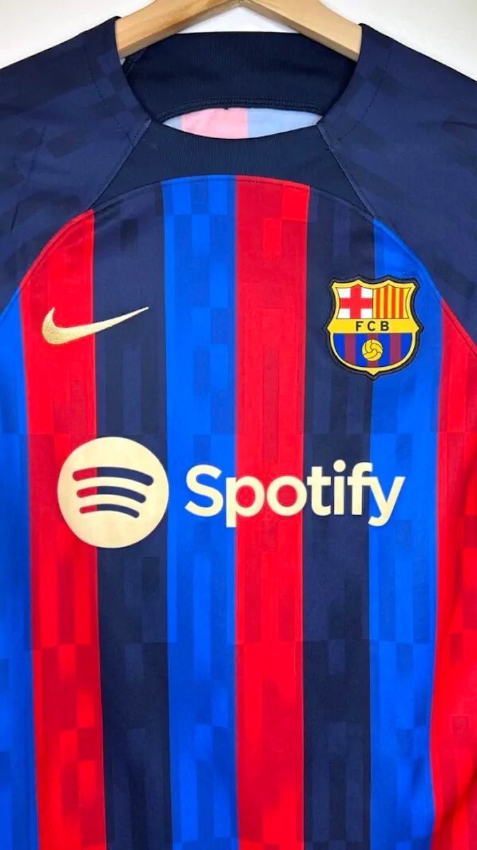 2022/23 Barcelone Domicile - Pedri 8 (XS) - Iconic Football Shop