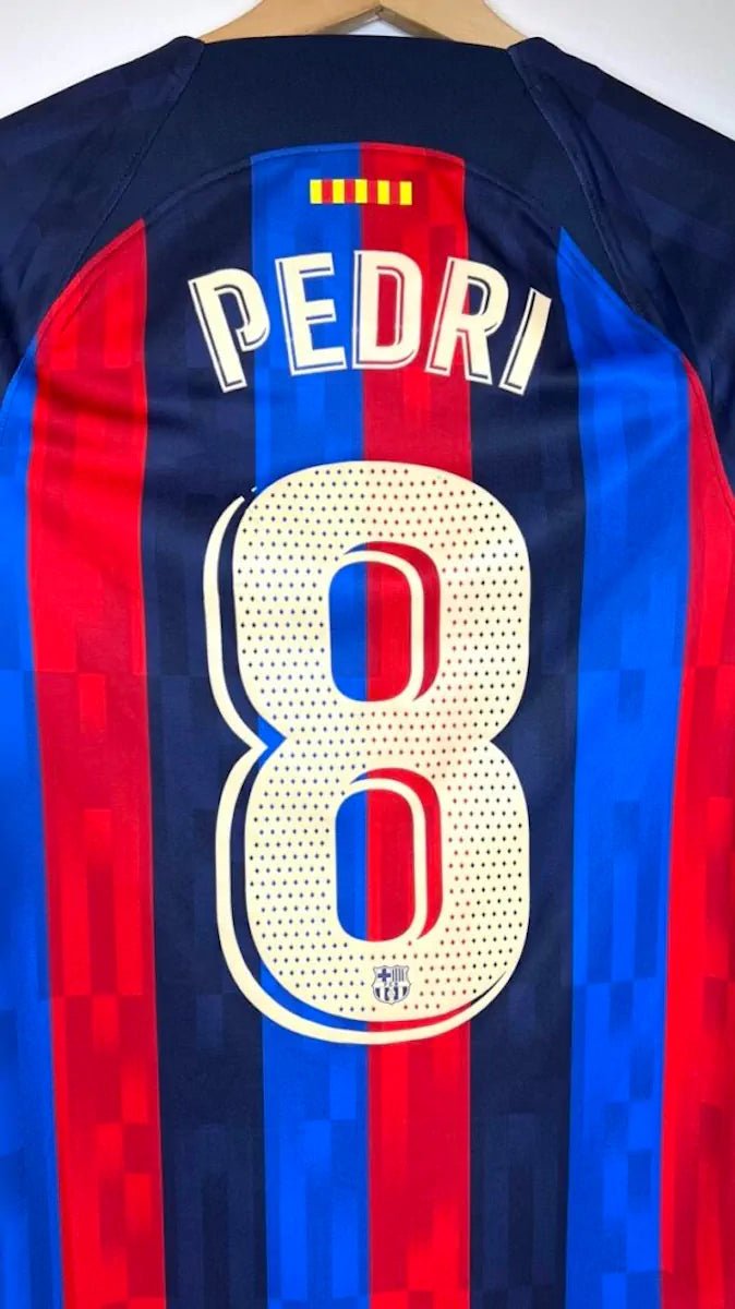 2022/23 Barcelone Domicile - Pedri 8 (XS) - Iconic Football Shop