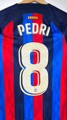 2022/23 Barcelone Domicile - Pedri 8 (XS) - Iconic Football Shop