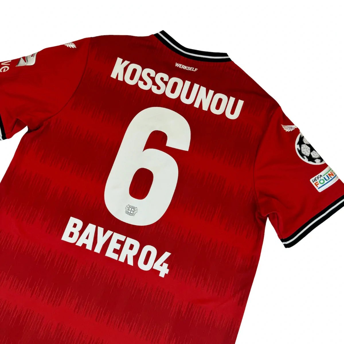 2022/23 Bayer Leverkusen Domicile - Kossounou 6 (L) - Iconic Football Shop