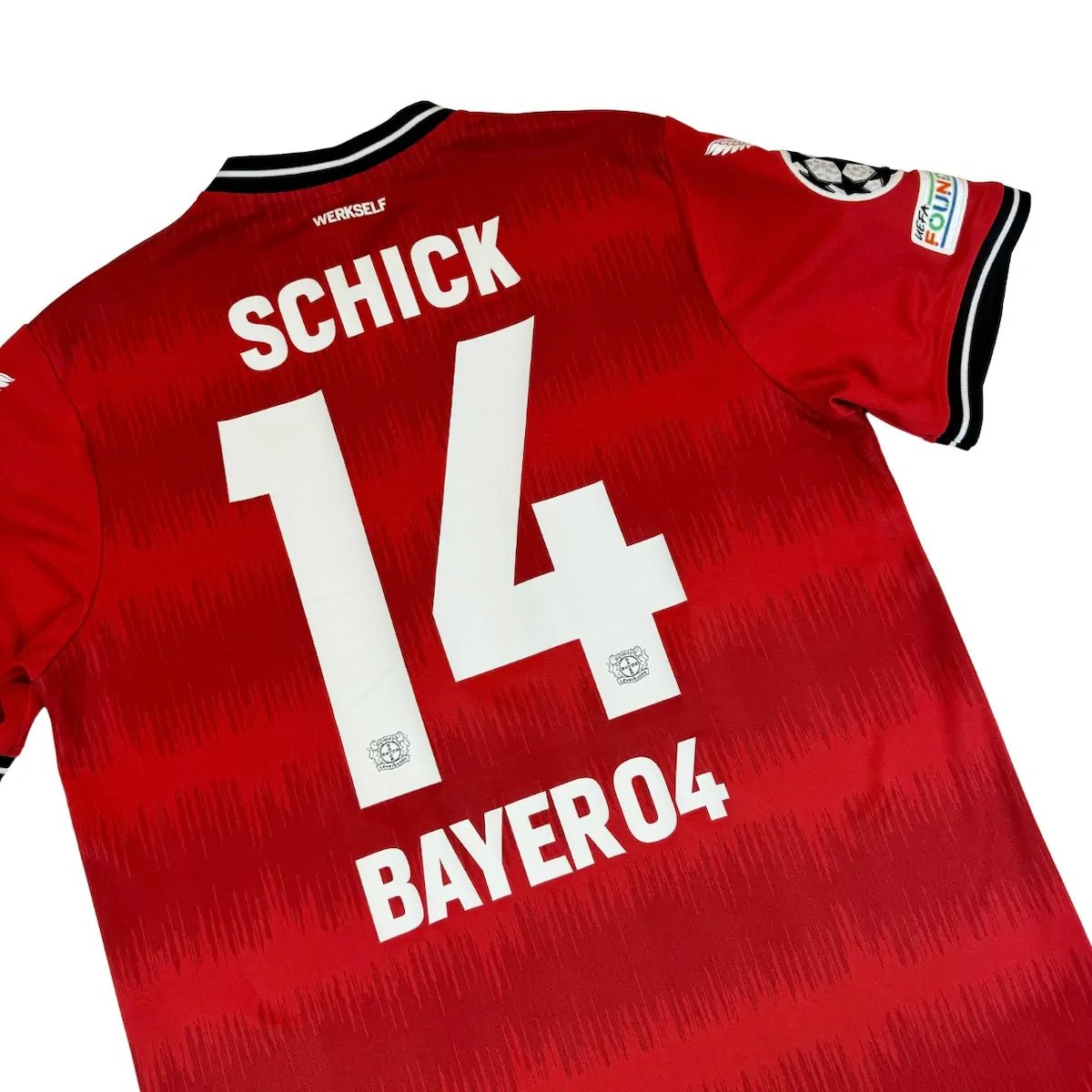 2022/23 Bayer Leverkusen Domicile - Schick 14 (L) - Iconic Football Shop
