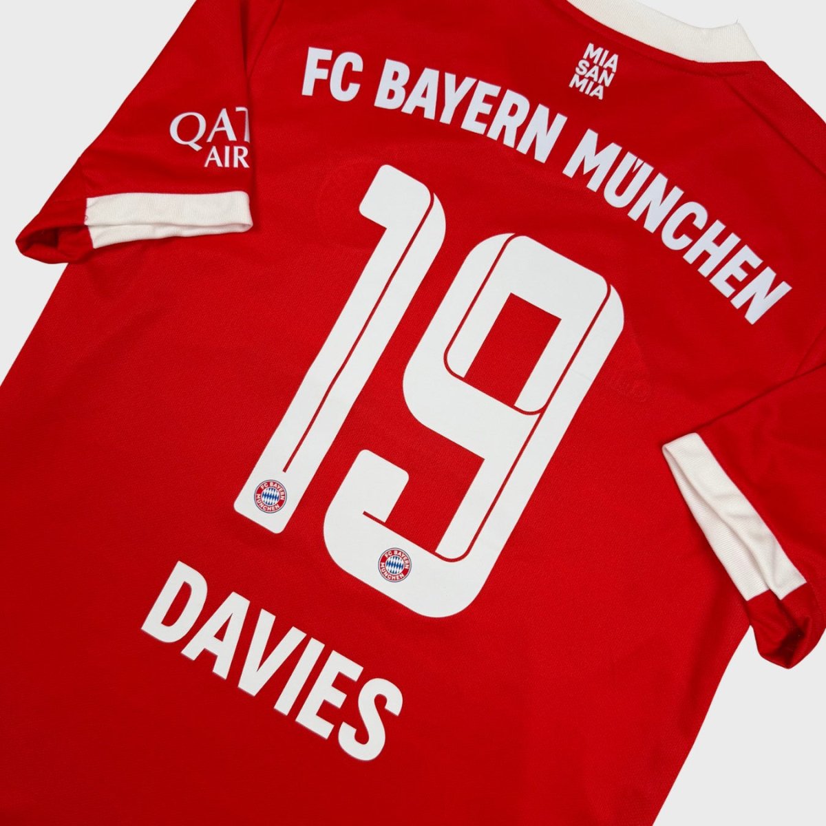 2022/23 Bayern Munich Domicile - Davies 19 (S) - Iconic Football Shop