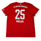 2022/23 Bayern Munich Domicile - Müller 25 (2XL) - Iconic Football Shop