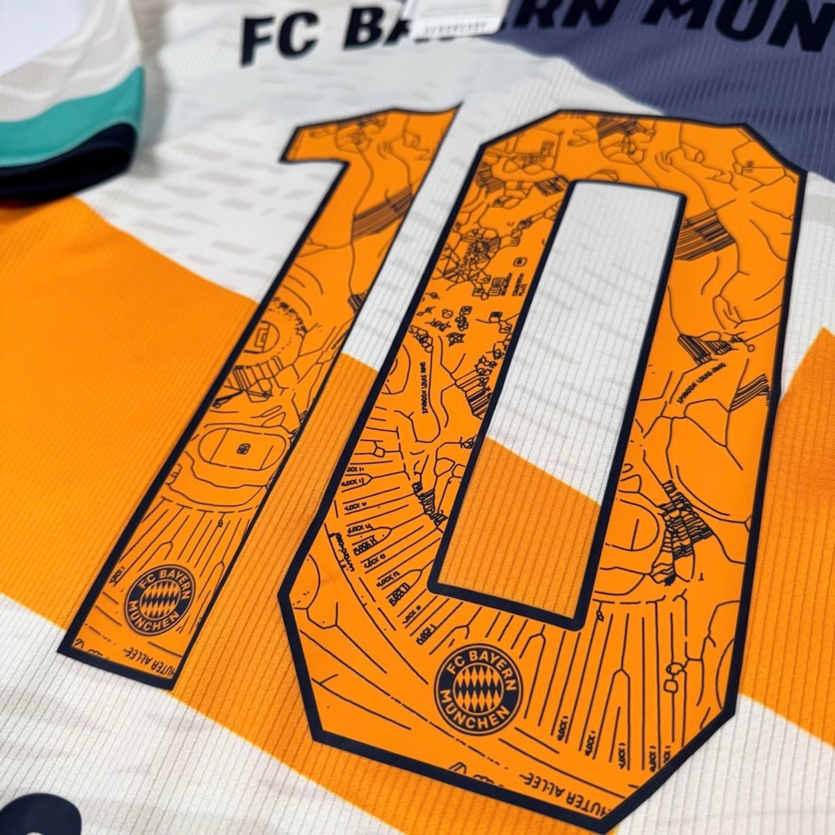 2022/23 Bayern Munich Fourth - Sané 10 *50 ANS OLYMPIASTADION* (M) - Iconic Football Shop