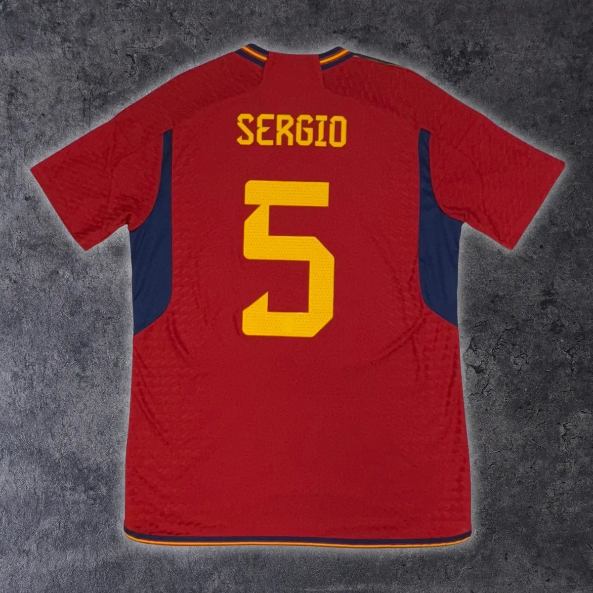 2022/23 Espagne Domicile - Sergio 5 *PRO* (L) - Iconic Football Shop