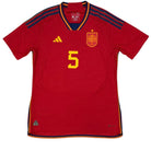 2022/23 Espagne Domicile - Sergio 5 *PRO* (L) - Iconic Football Shop