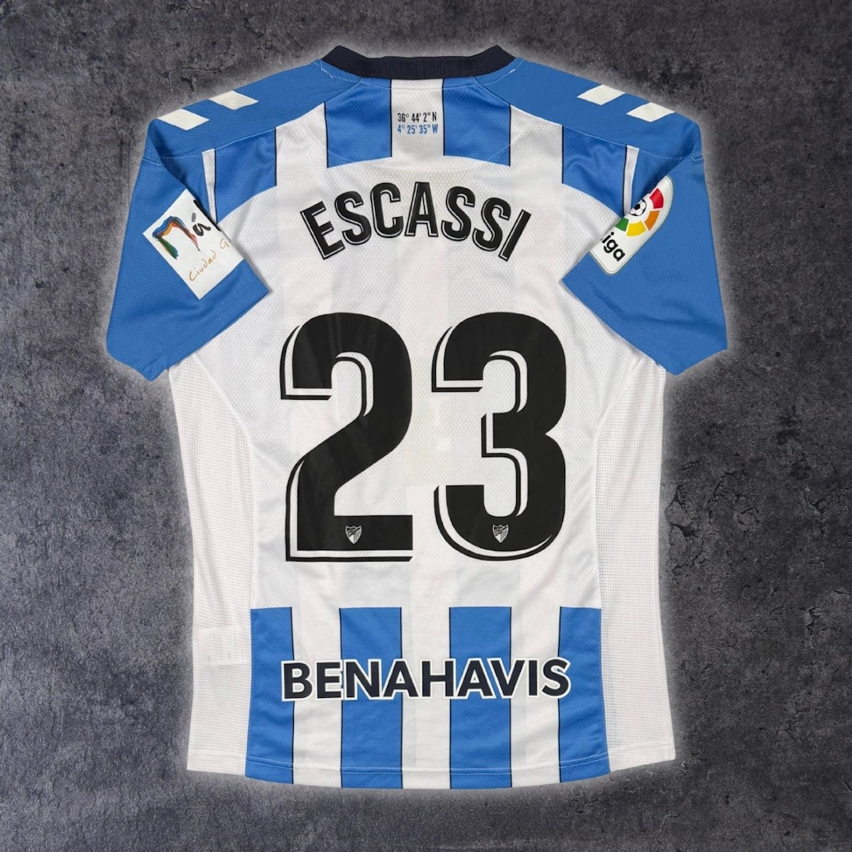 2022/23 Malaga Domicile - Escassi 23 (M) - Iconic Football Shop