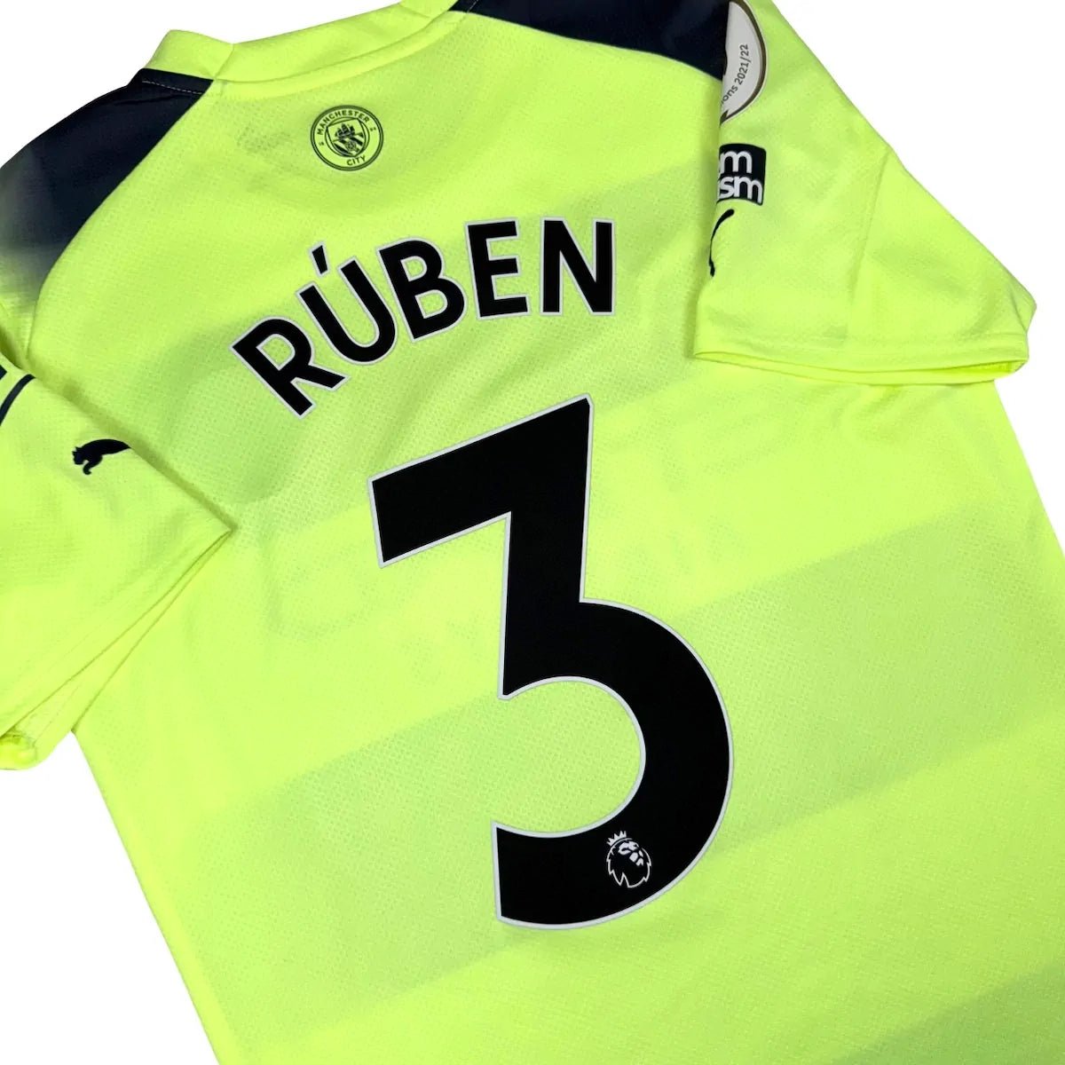 2022/23 Manchester City Third - Rúben 3 (S) - Iconic Football Shop