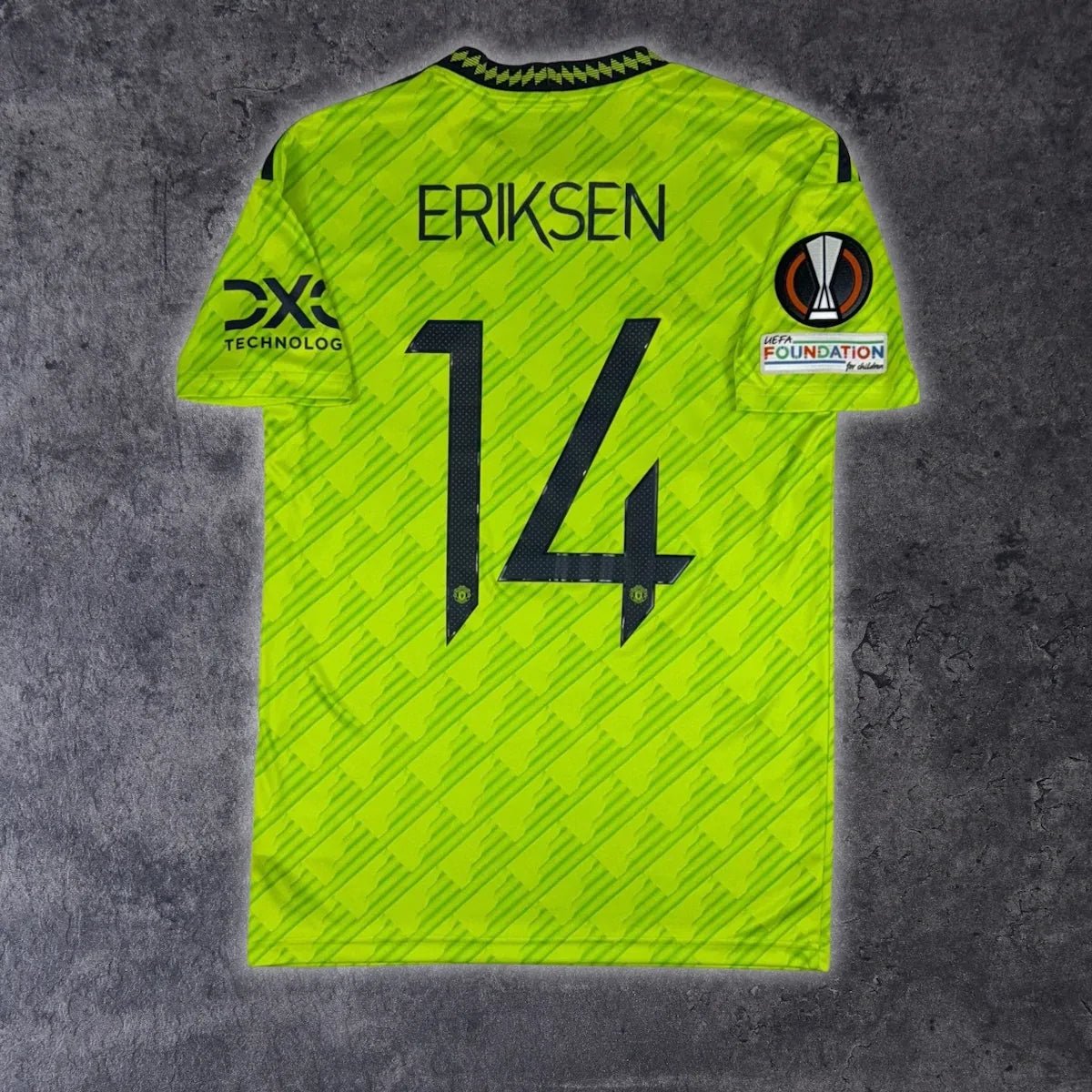 2022/23 Manchester United Third - Eriksen 14 *EUROPA LEAGUE* (S) - Iconic Football Shop