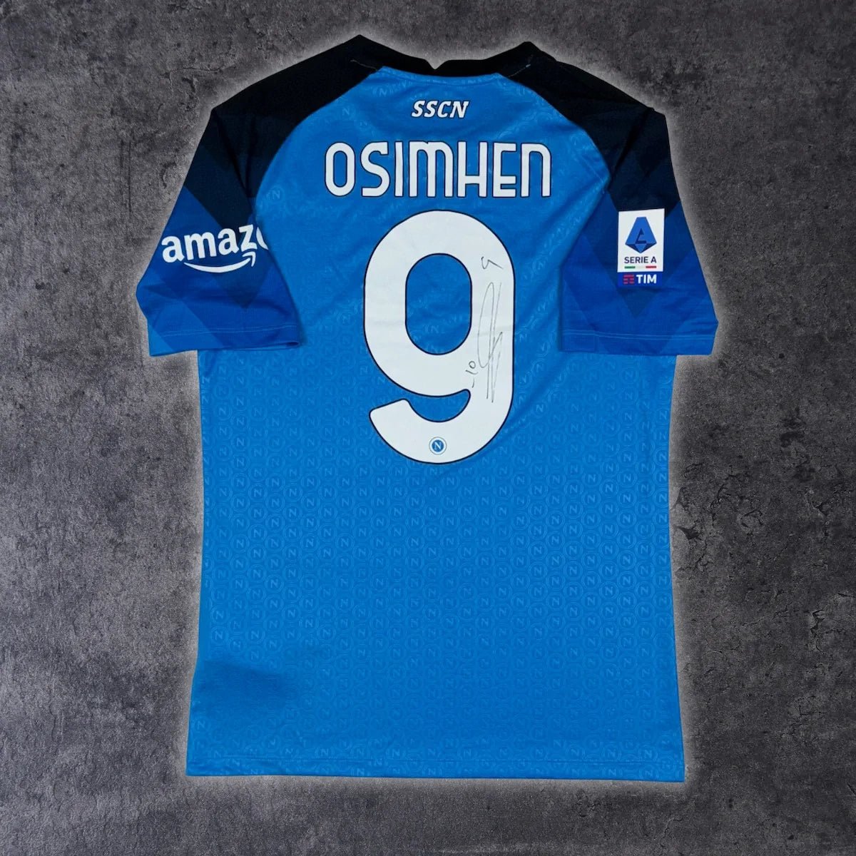 2022/23 Naples Domicile - Osimhen 9 *SIGNÉ* (L) - Iconic Football Shop