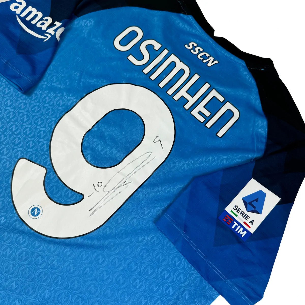 2022/23 Naples Domicile - Osimhen 9 *SIGNÉ* (L) - Iconic Football Shop