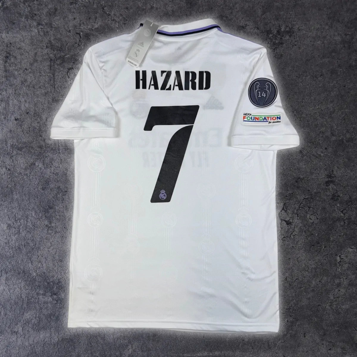 2022/23 Real Madrid Domicile - Hazard 7 *CHAMPIONS LEAGUE* (L) - Iconic Football Shop