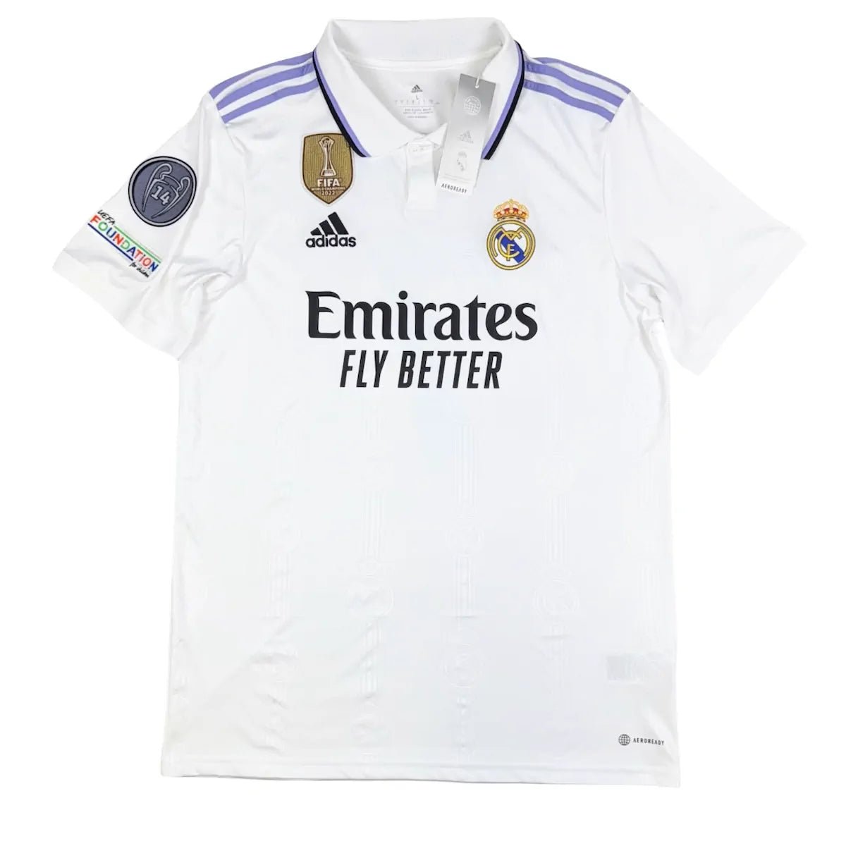 2022/23 Real Madrid Domicile - Hazard 7 *CHAMPIONS LEAGUE* (L) - Iconic Football Shop