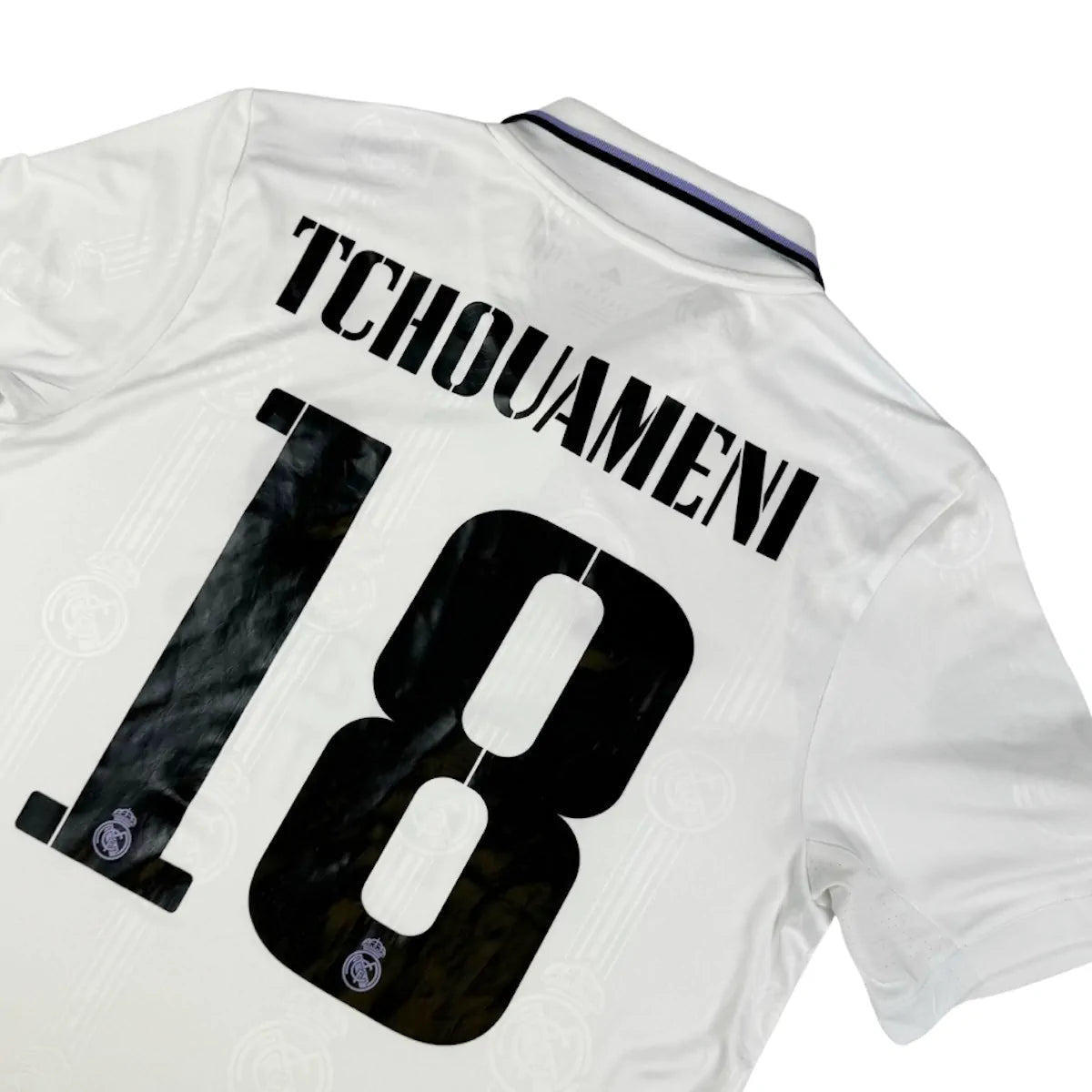 2022/23 Real Madrid Domicile - Tchouameni 18 *CHAMPIONS LEAGUE* (M) - Iconic Football Shop